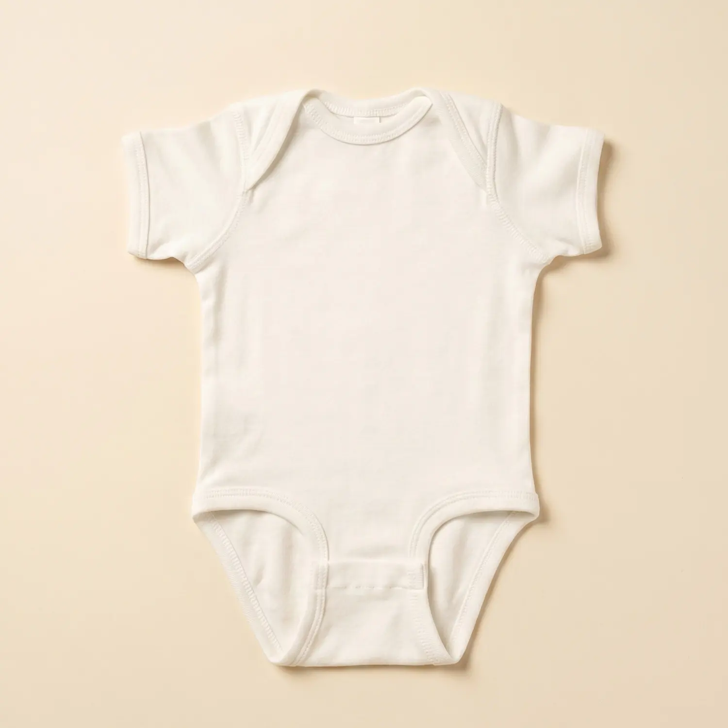 ID 5394 Baby Short Sleeve Bodysuit Rabbit Skins 4400 - 234