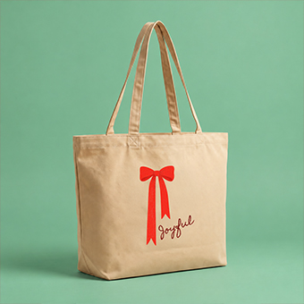 Grand tote bag écologique en coton biologique Econscious 23L personnalisé
