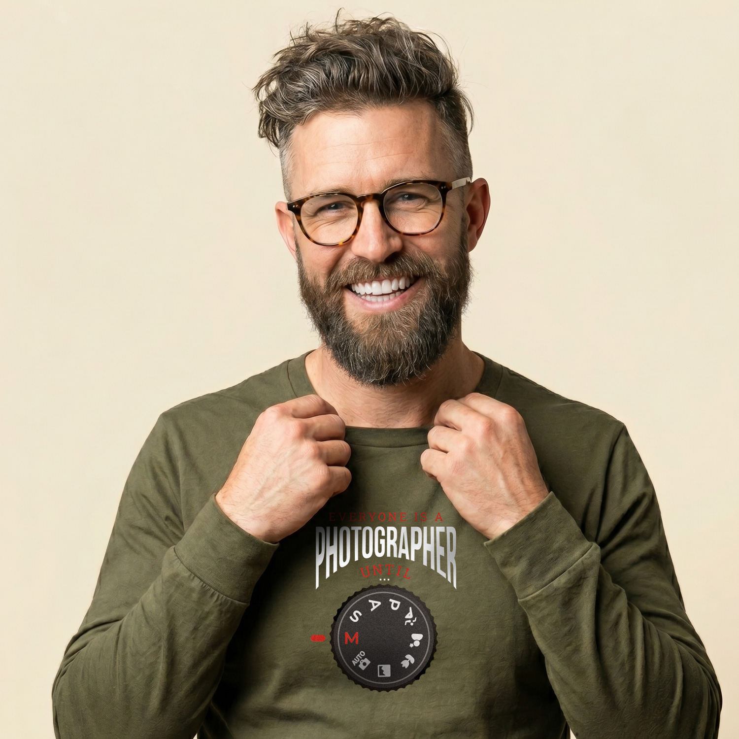 ID 5417 Unisex Long Sleeve Tee Bella + Canvas 3501 - 356