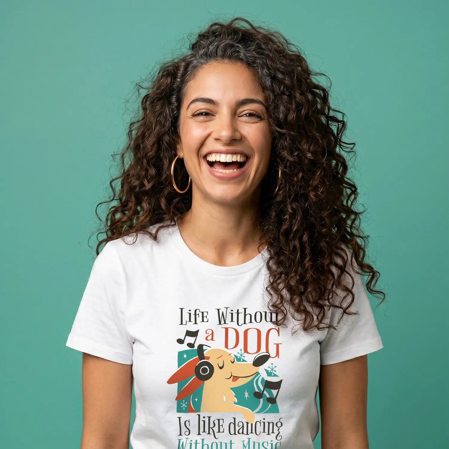 ID 5418 Women's Relaxed T-Shirt Bella + Canvas 6400 - 360