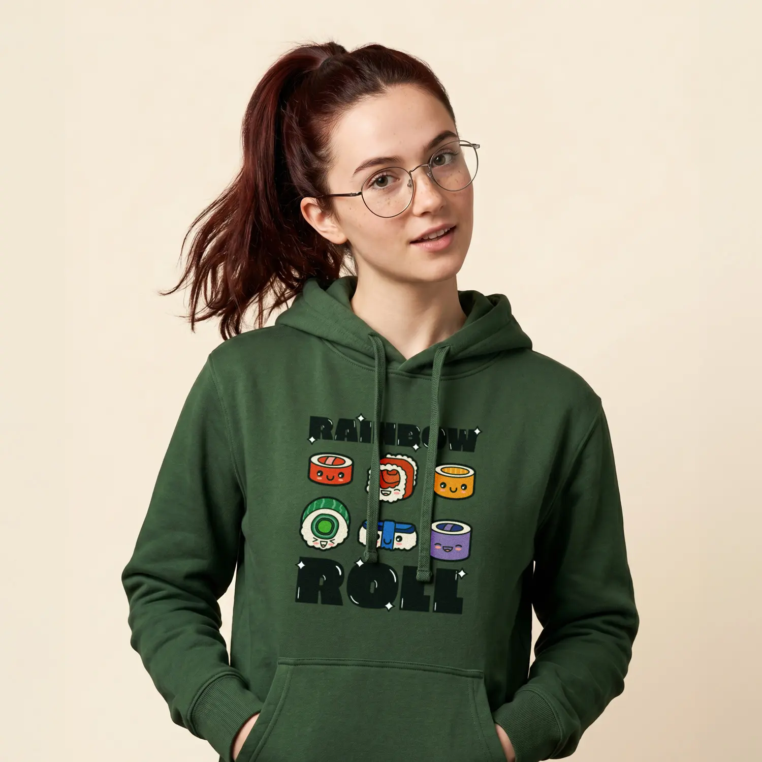 ID 5421 Unisex Premium Pullover Hoodie Cotton Heritage M2580 - 380