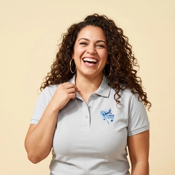 Polo pique donna Gildan personalizzata