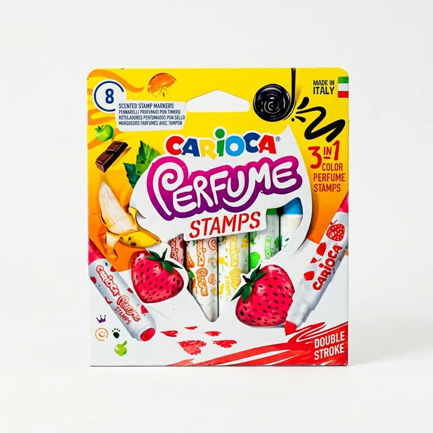 Perfume Stamps Scented Felt-Tip Pens Carioca 8 pcs Perfume Stamps Scented Felt-Tip Pens Carioca 8 pcs