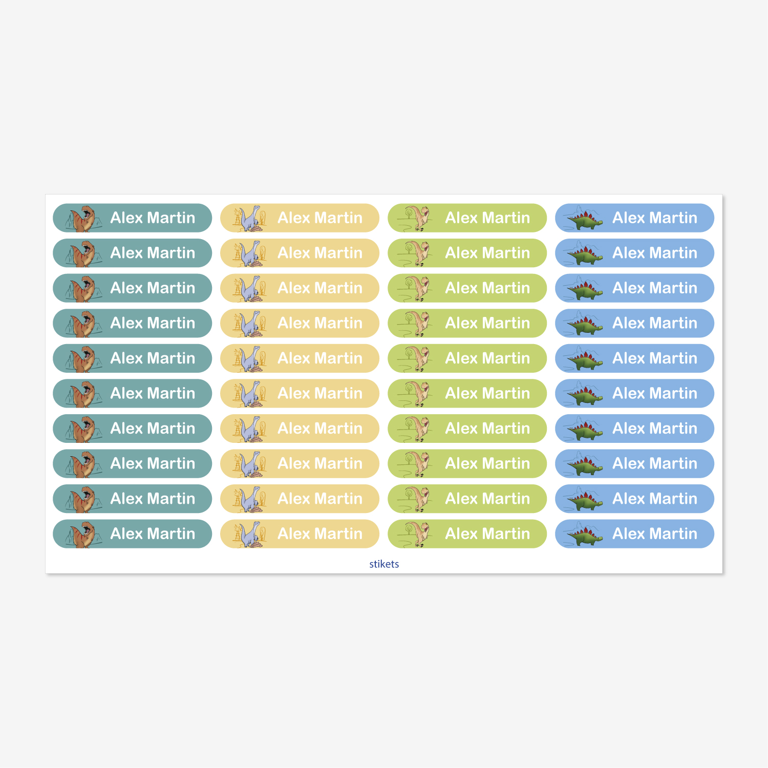 Small Thematic Stickers