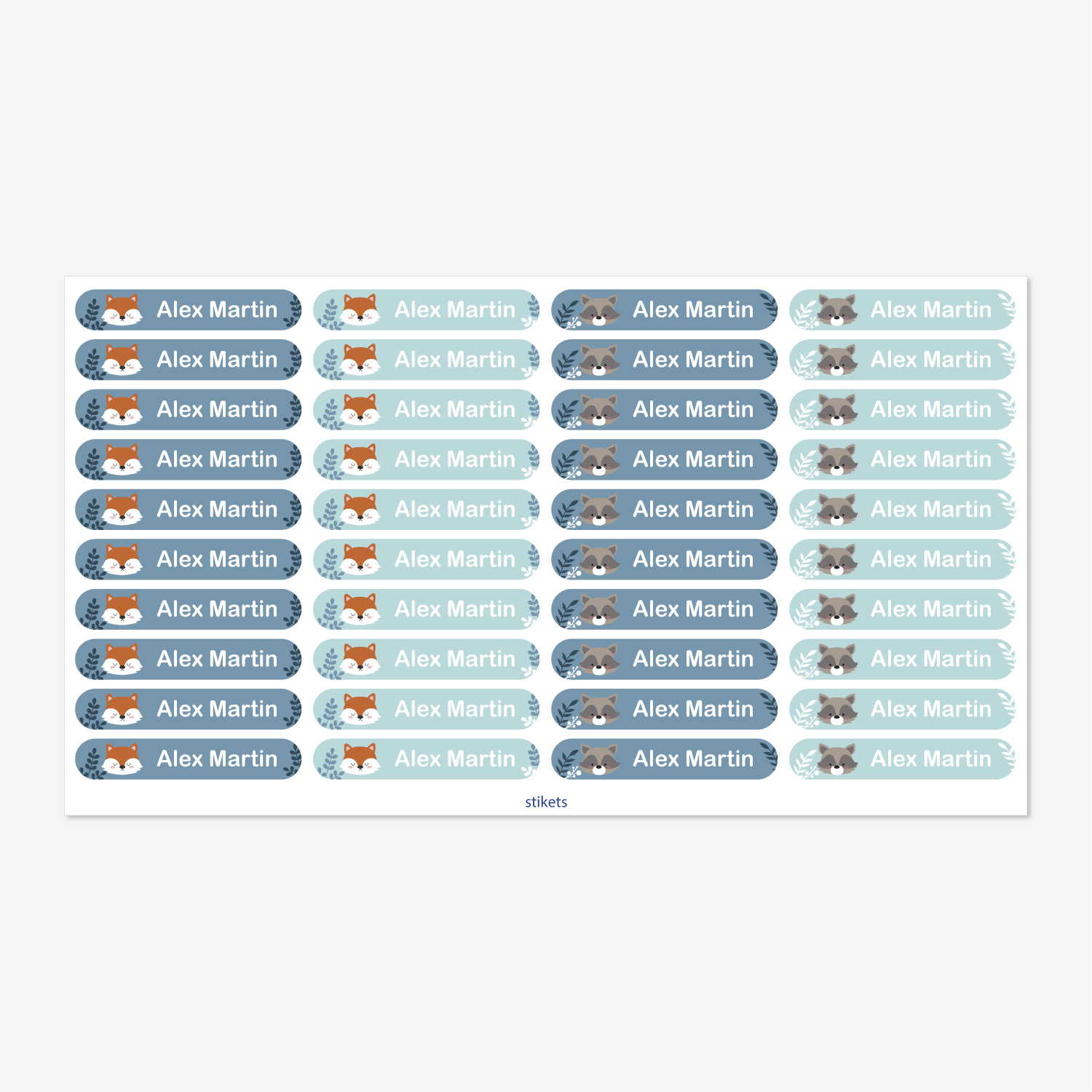 Small Thematic Stickers