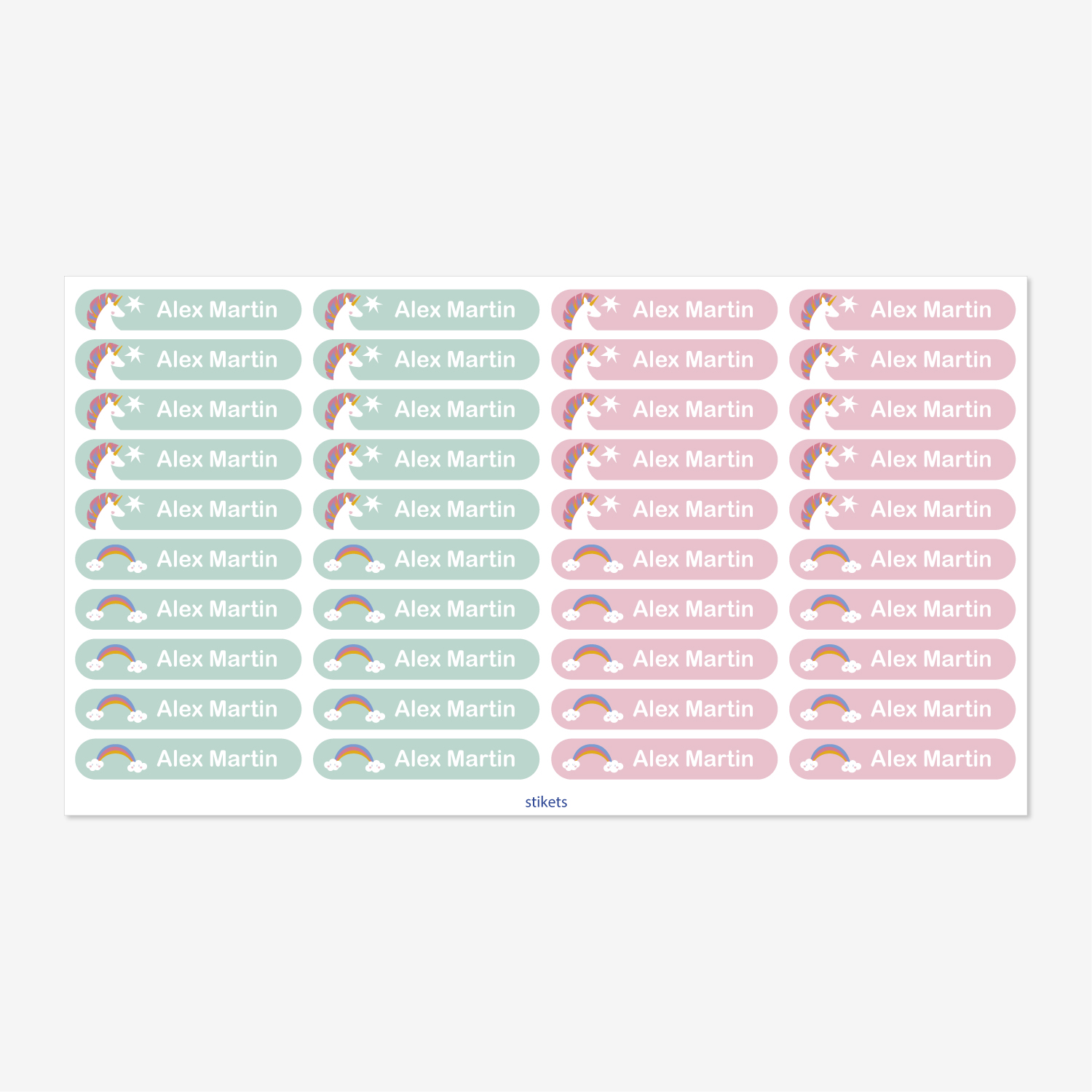 Small Thematic Stickers