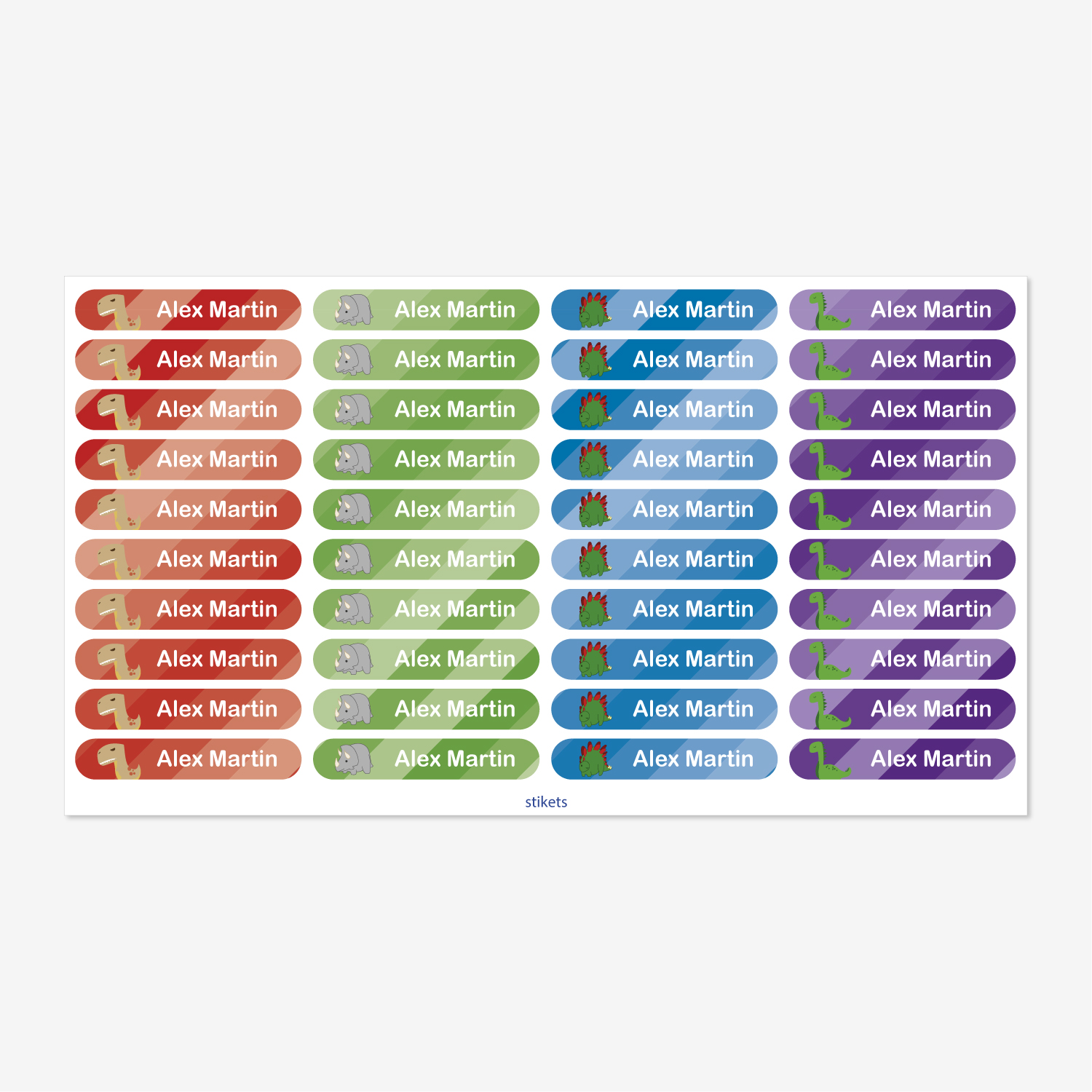 Small Thematic Stickers