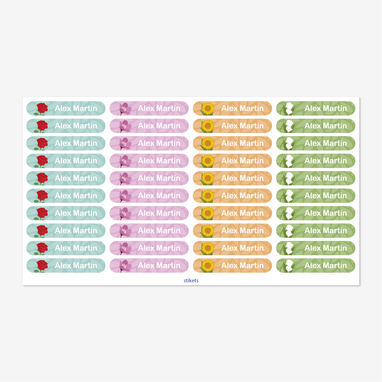 Small Thematic Stickers