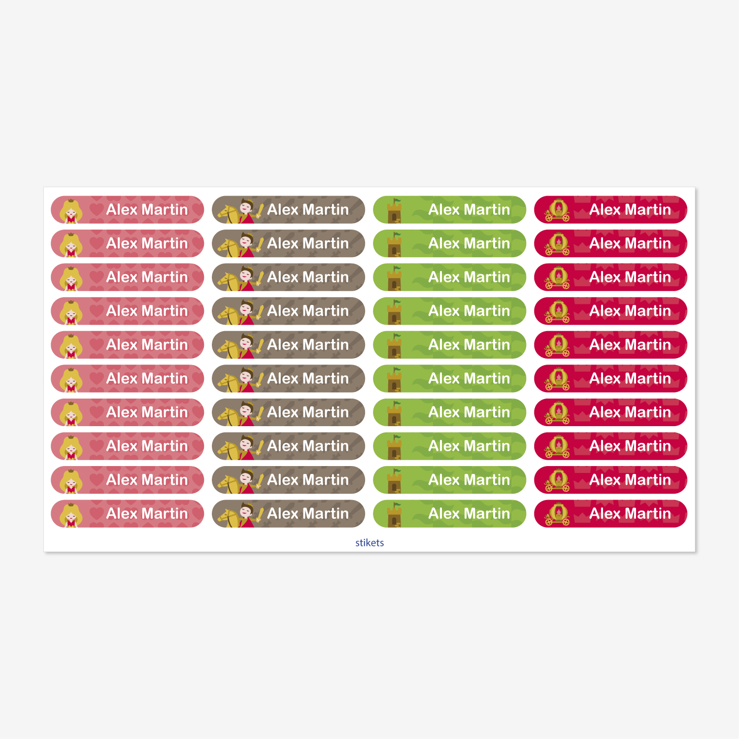 Small Thematic Stickers