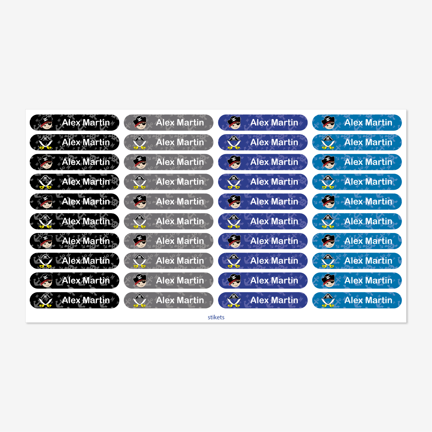 Small Thematic Stickers
