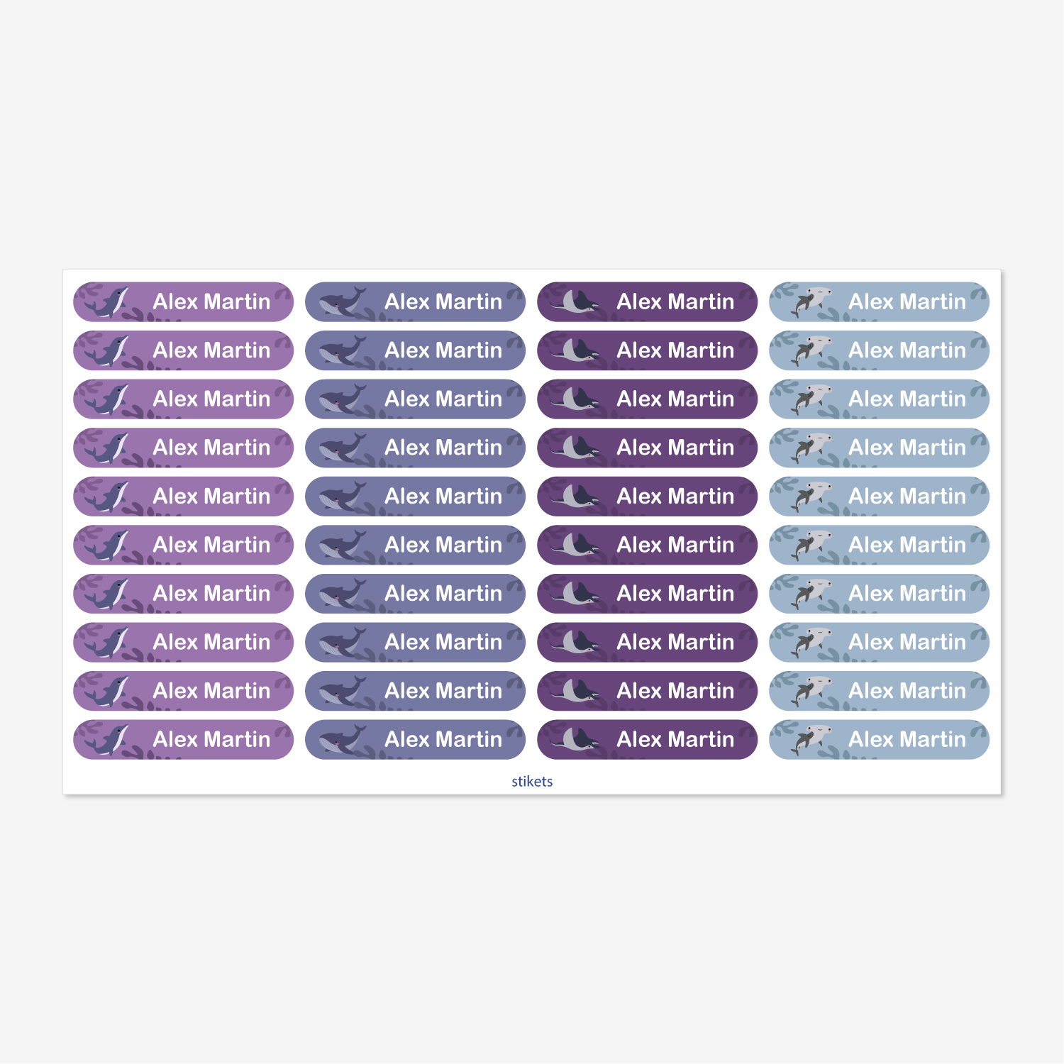 Small Thematic Stickers