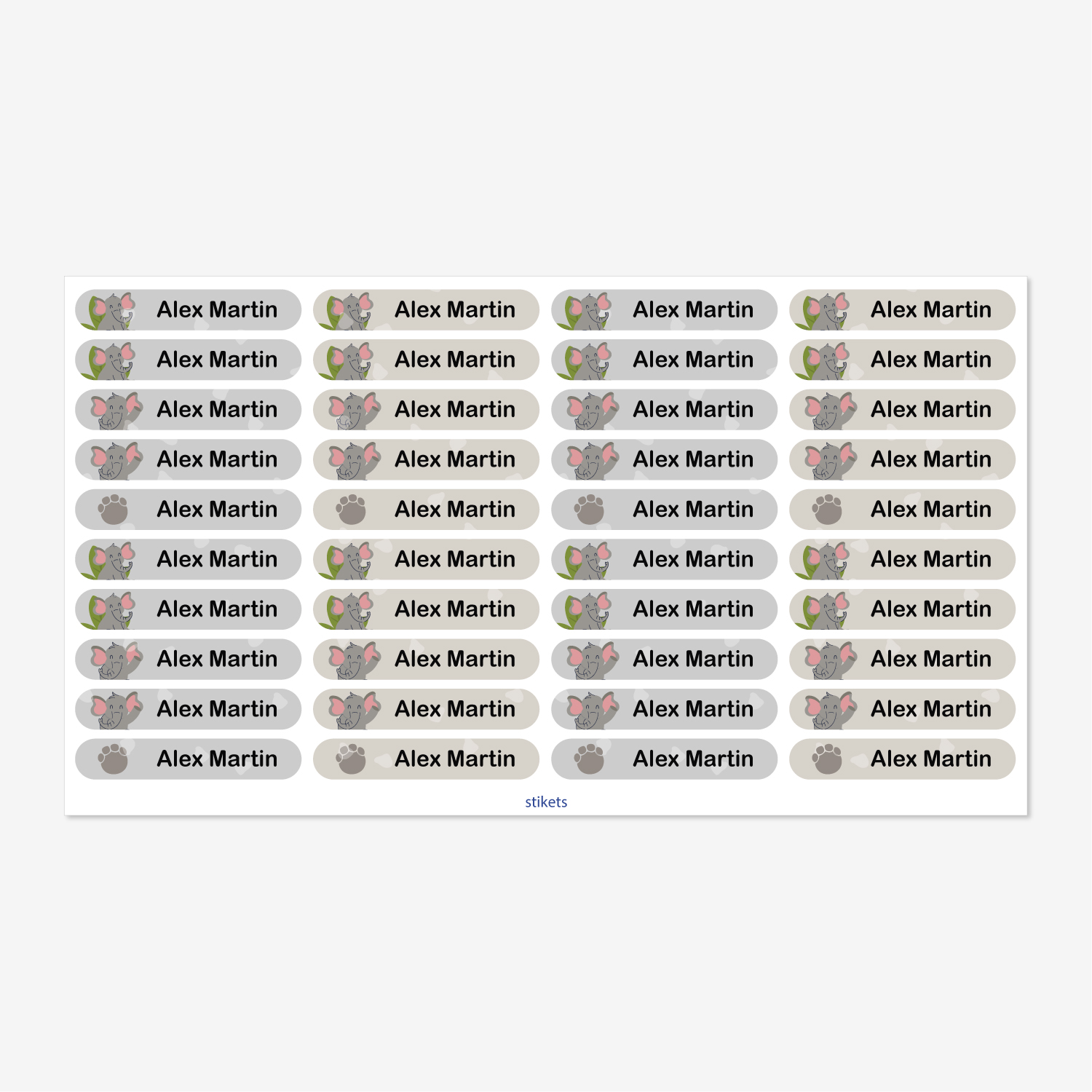 Small Thematic Stickers