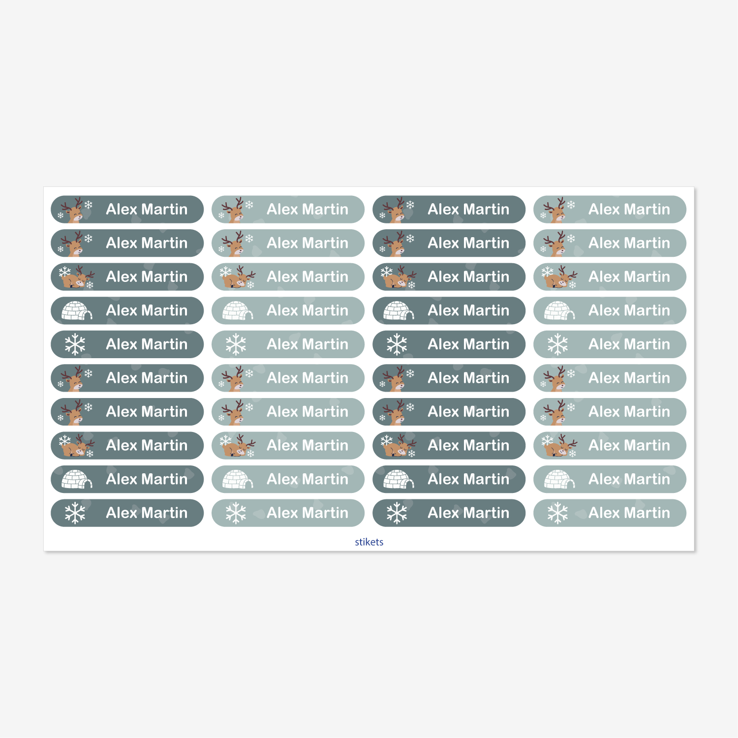 Small Thematic Stickers