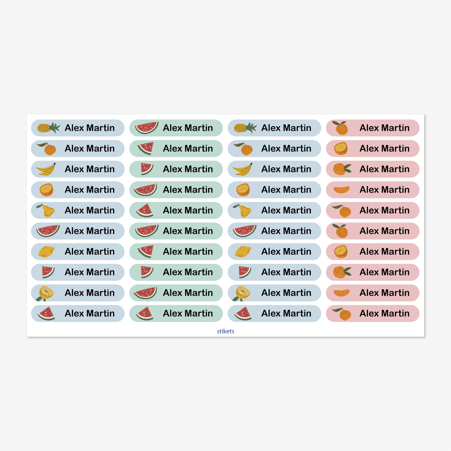Small Thematic Stickers