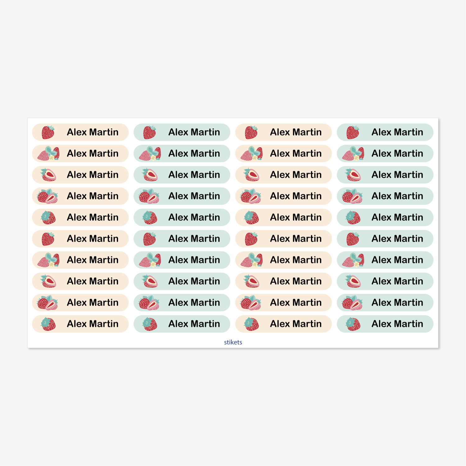 Small Thematic Stickers