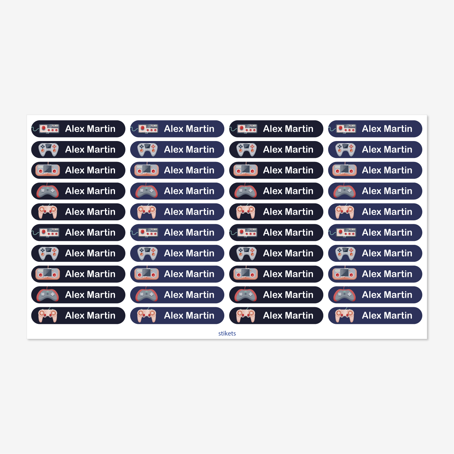 Small Thematic Stickers
