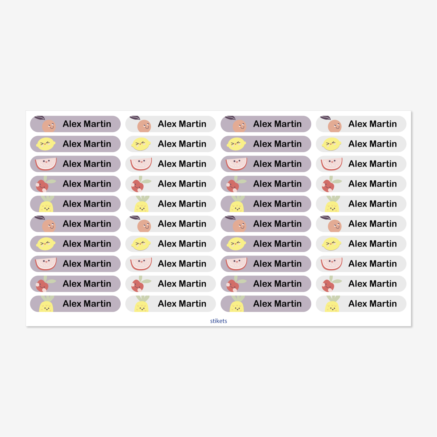 Small Thematic Stickers