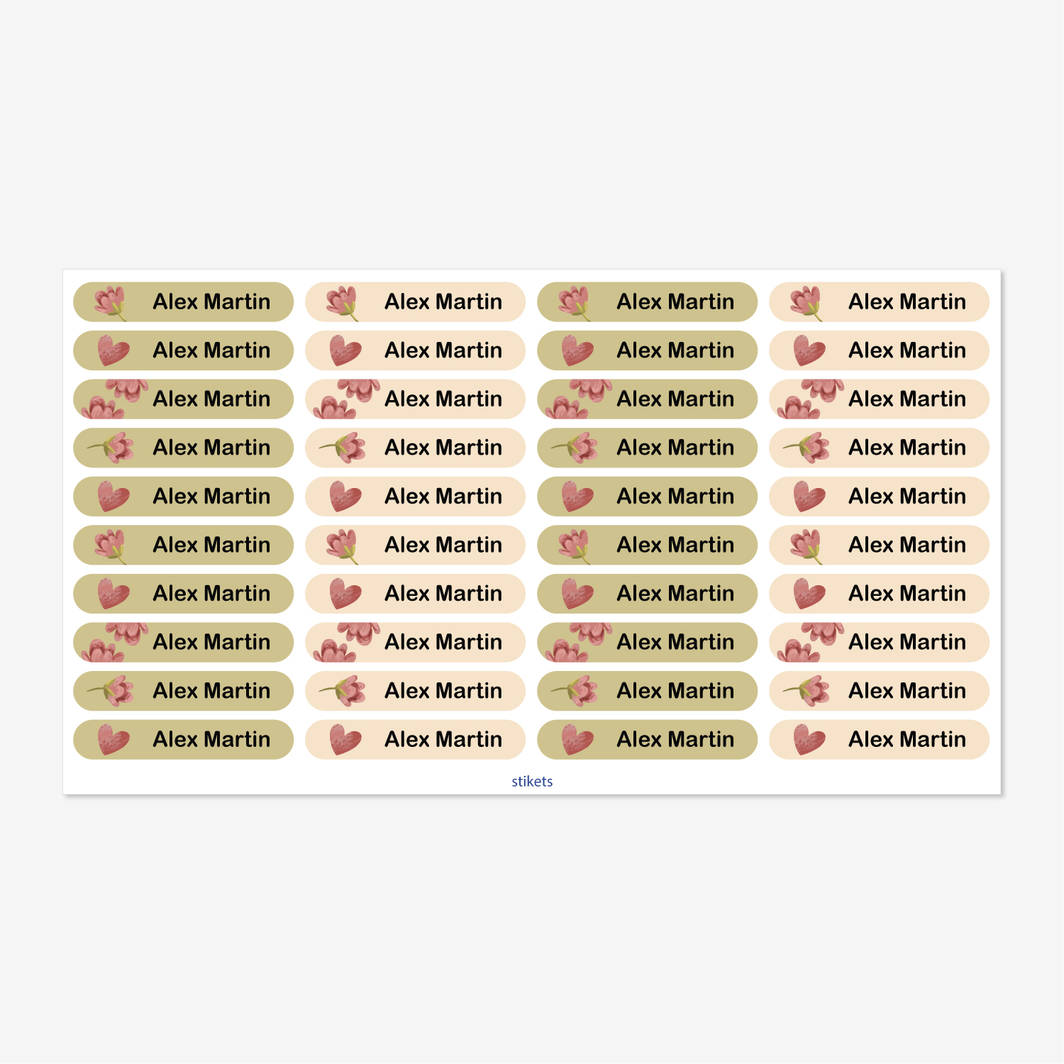 Small Thematic Stickers