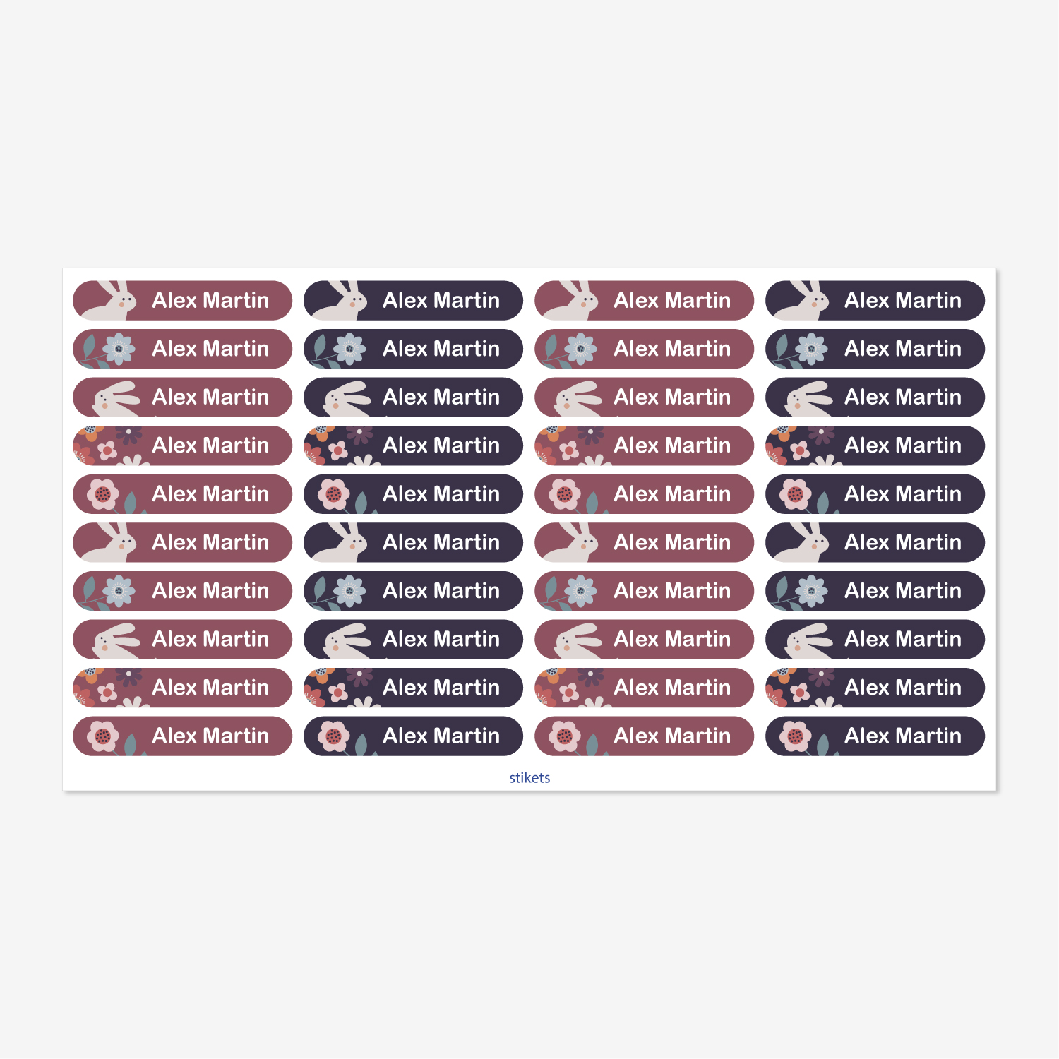 Small Thematic Stickers