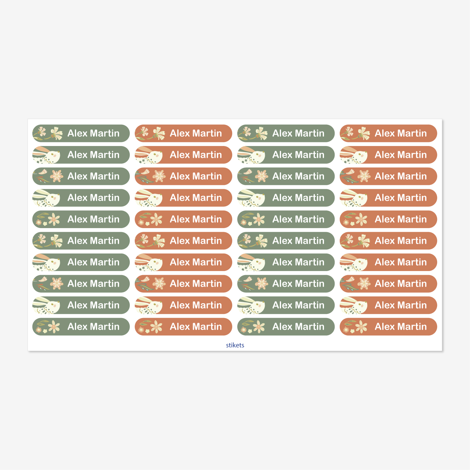Small Thematic Stickers