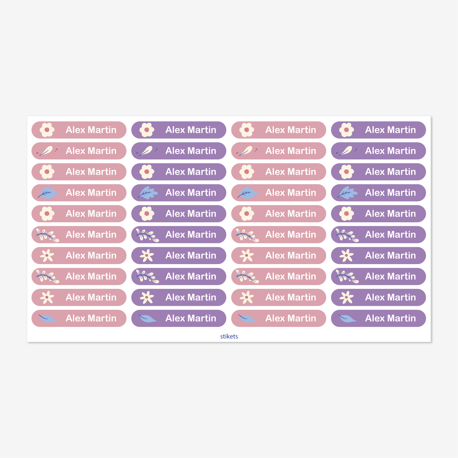 Small Thematic Stickers