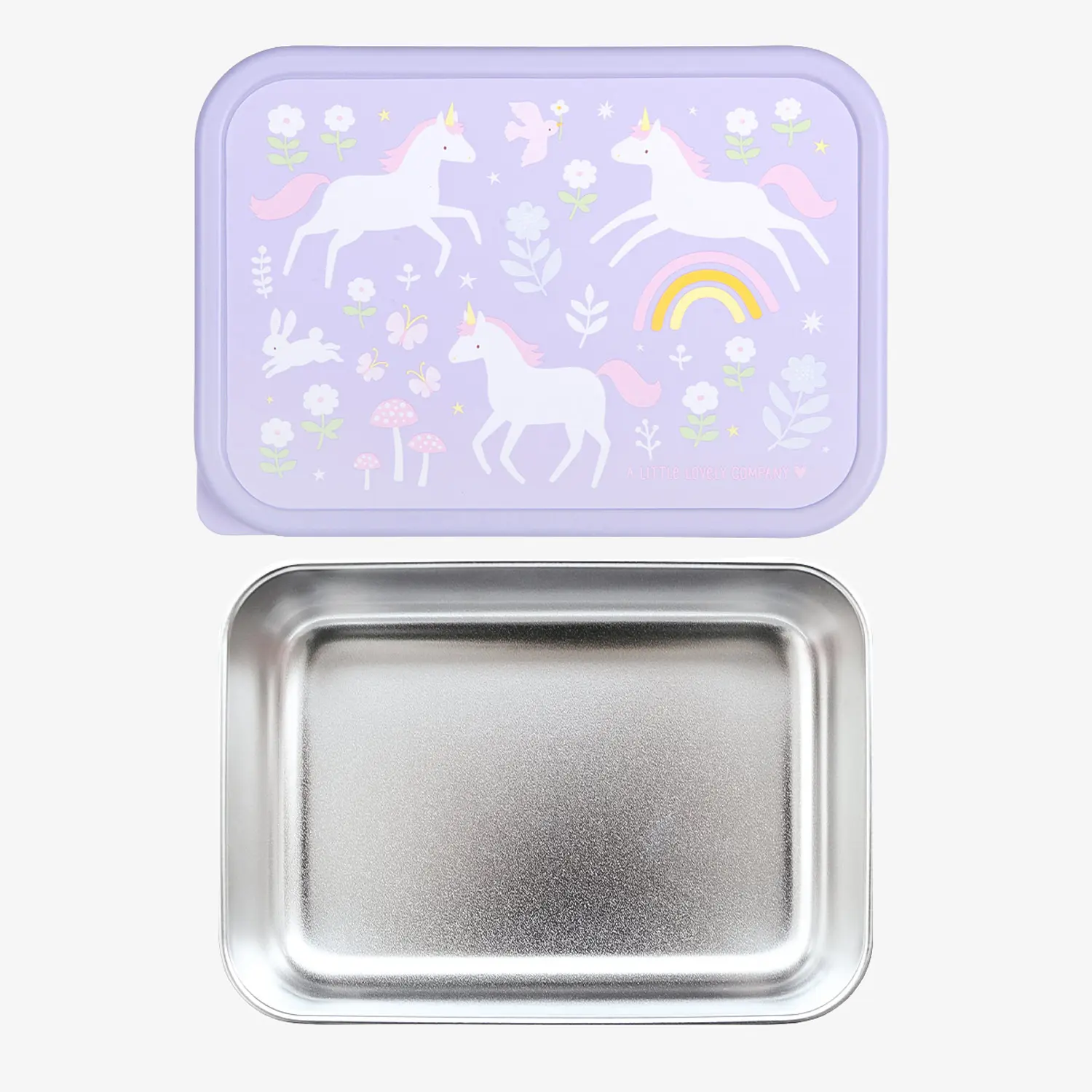 A Little Lovely Company Stainless Steel Lunchbox Unicorn Dreams A Little Lovely Company Stainless Steel Lunchbox Unicorn Dreams