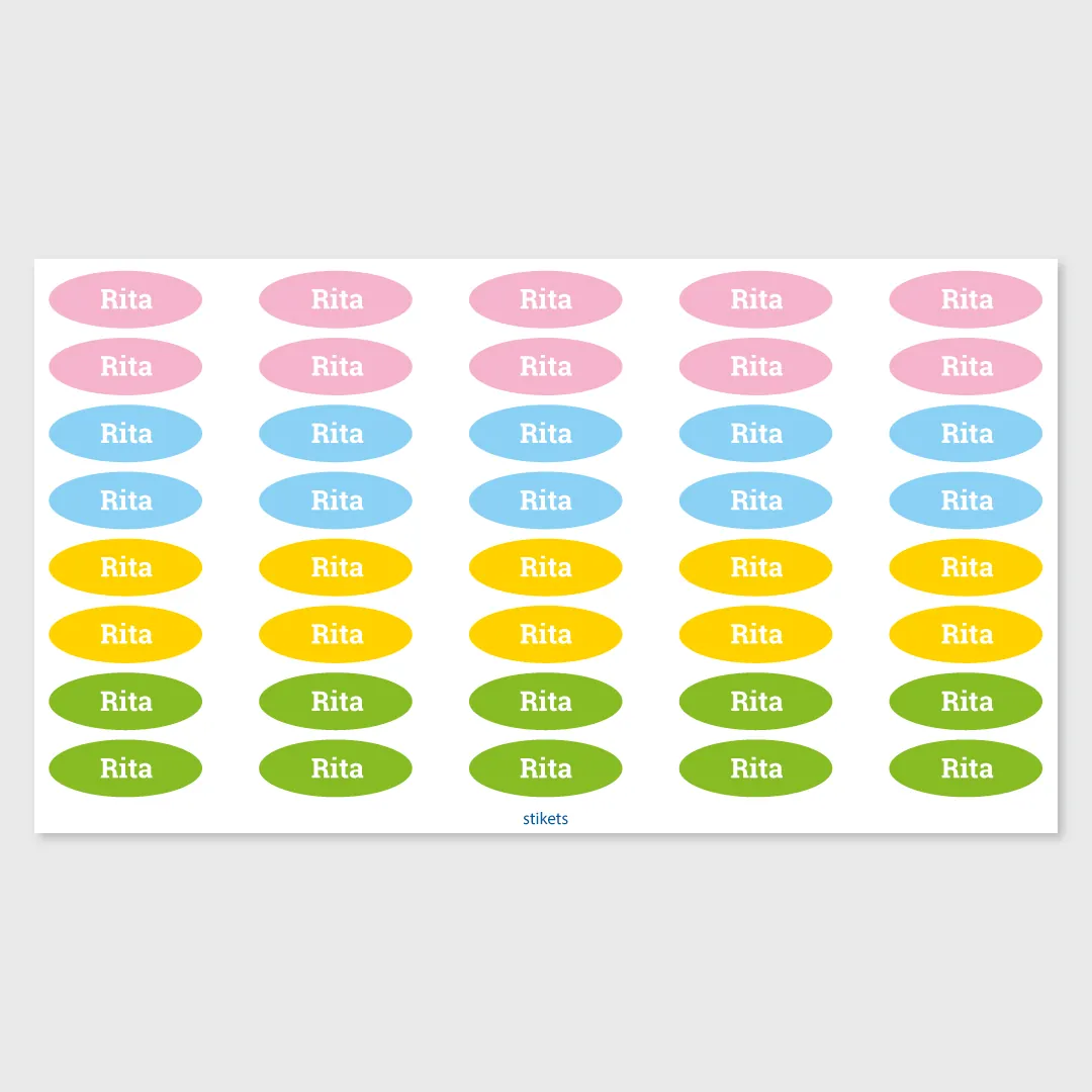 Etiquetas de nome personalizadas para lápis e material escolar Etiquetas de nome personalizadas para lápis e material escolar