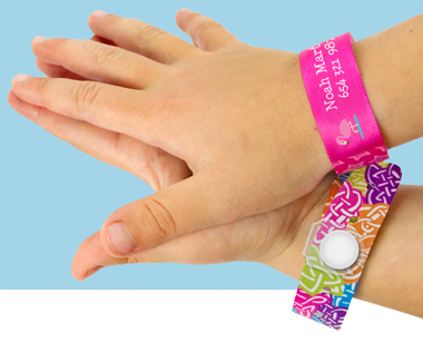 Bracelets pour enfants réutilisables - Stikets