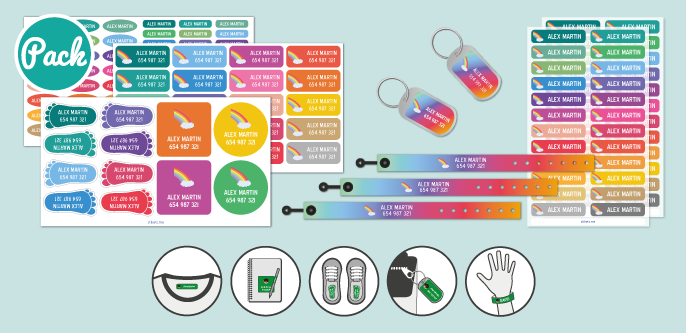 ID bracelets Pack