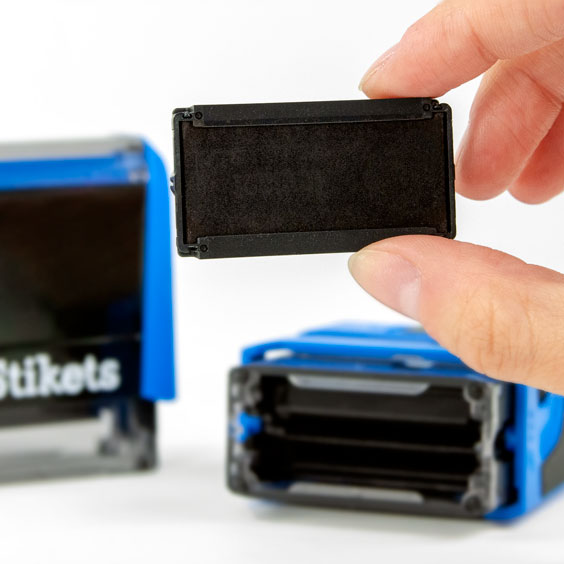 Cartridge For Stikets' Rectangular Stamp
