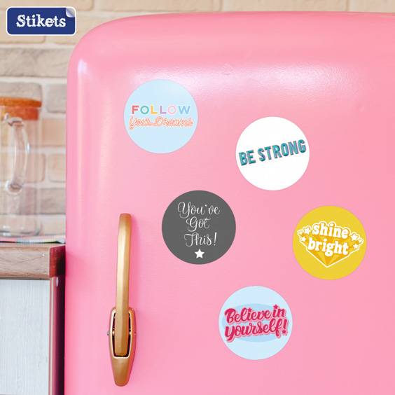 Magnets with inspirational messages