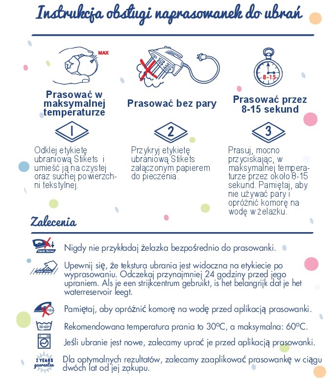 Instrucciones ropa pl