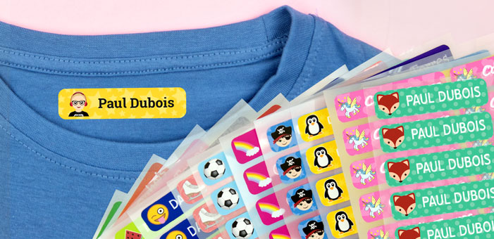 Etiquettes vêtements