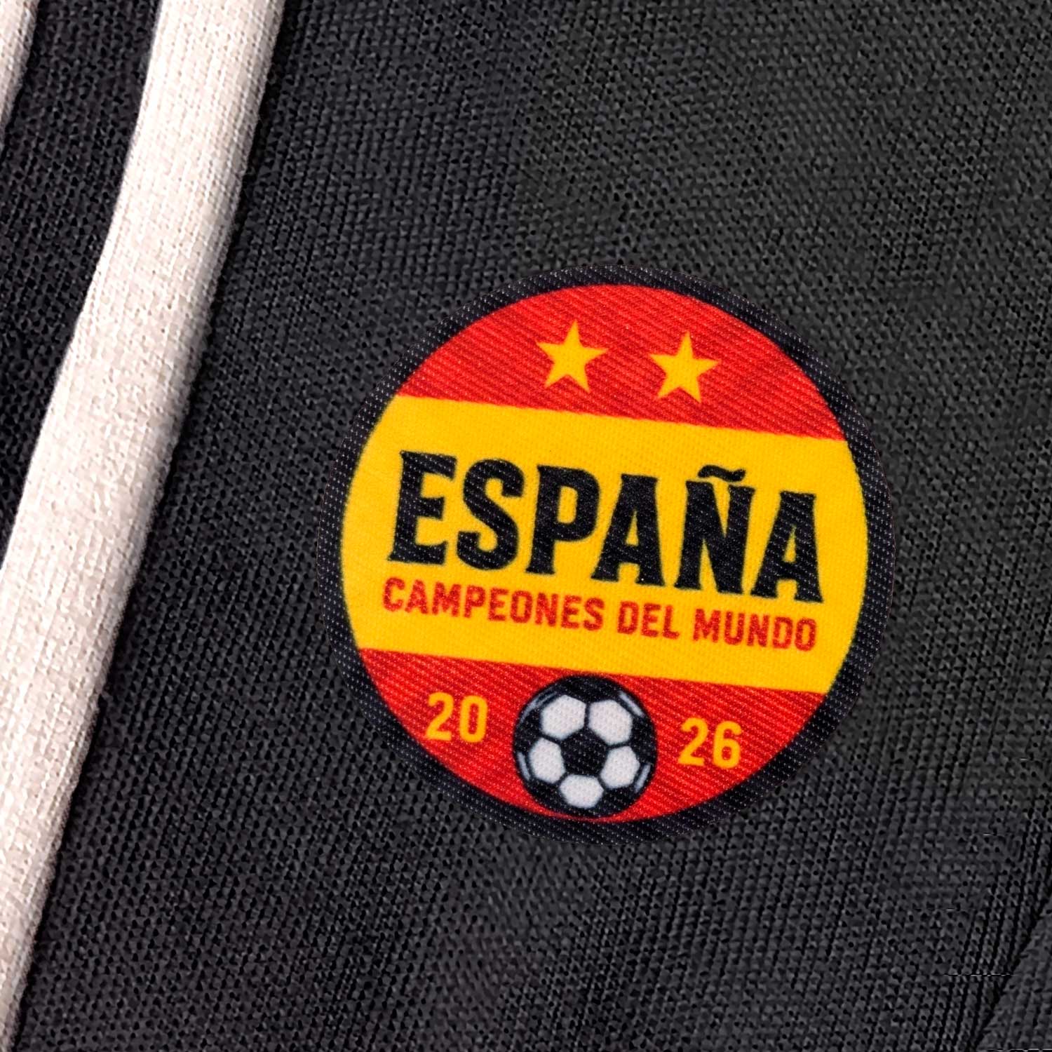Parche termoadhesivo España campeones del mundo