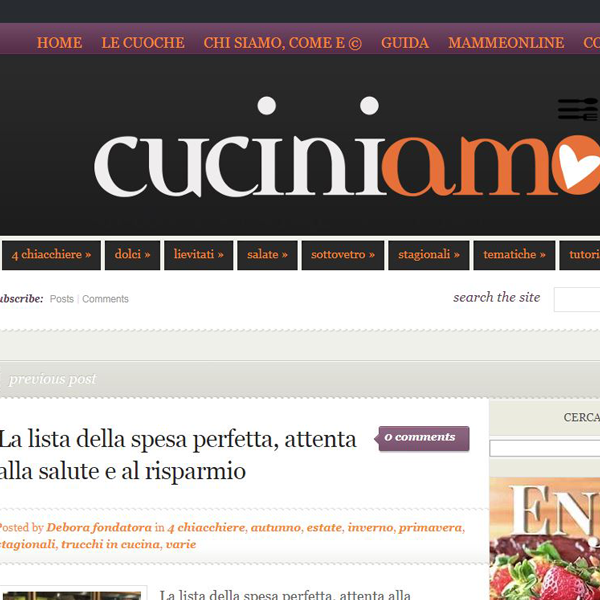 La lista della spesa perfetta