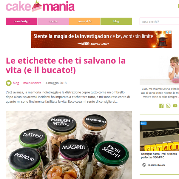 Le etichette che ti salvano ...