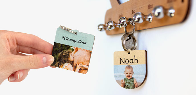 Personalizowany breloczek ze zdjęciem