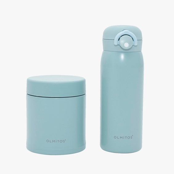 Olmitos Kit Solid and Liquid Thermos Set