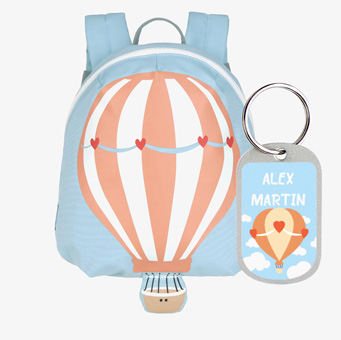 Hot Air Balloon Mini Backpack by Lässig Customisable