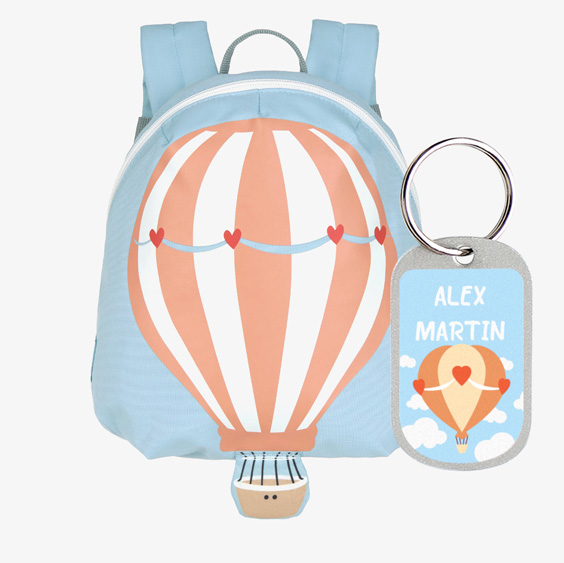 Mini mochila Hot Air Balloon Lässig personalizable