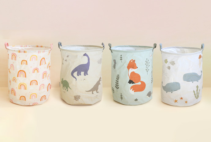 A Little Lovely Company Storage and Laundry Basket A Little Lovely Company Storage and Laundry Basket