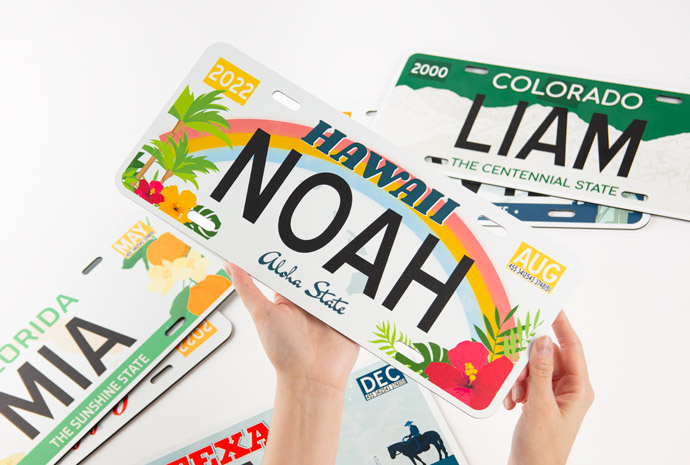 Targa personalizzata con nome Targa personalizzata con nome