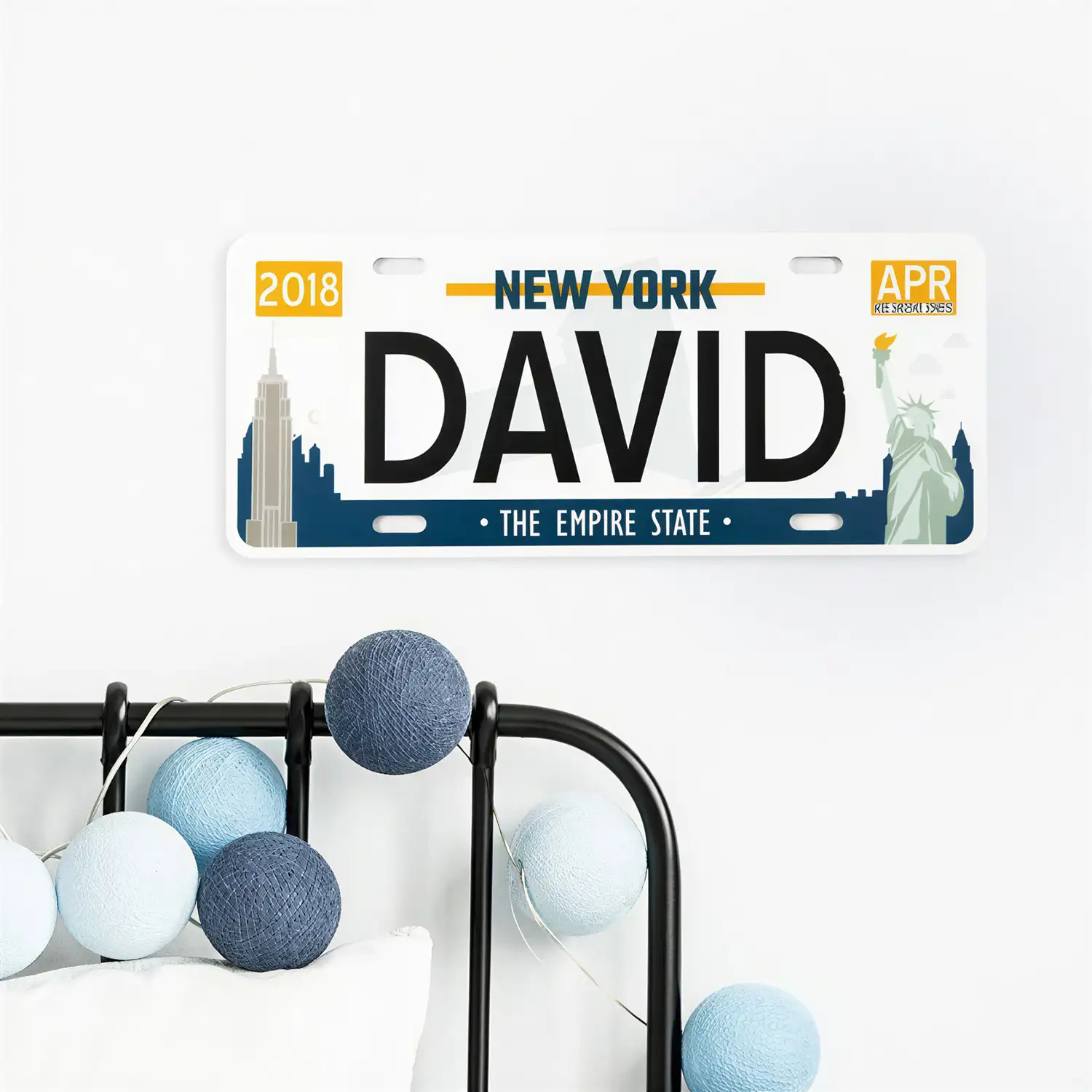 Matrícula personalizada con nombre Matrícula personalizada con nombre