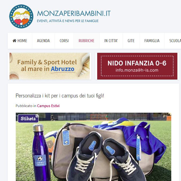 Personalizza i kit per i campus ...