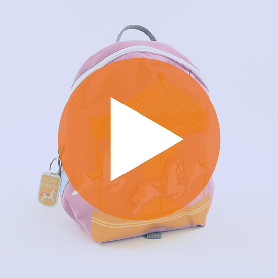 Carousel Mini Backpack by Lässig Customizable