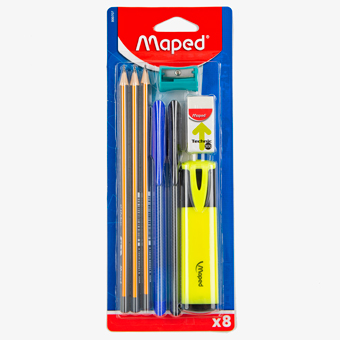 Maped 8-Piece Writing Kit