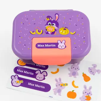 Boîte à goûter enfant Maped Lapin personnalisable