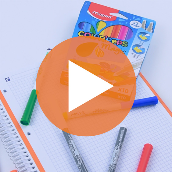 Pennarelli per bambini Maped Color'Peps Duo Tip - 10 colori