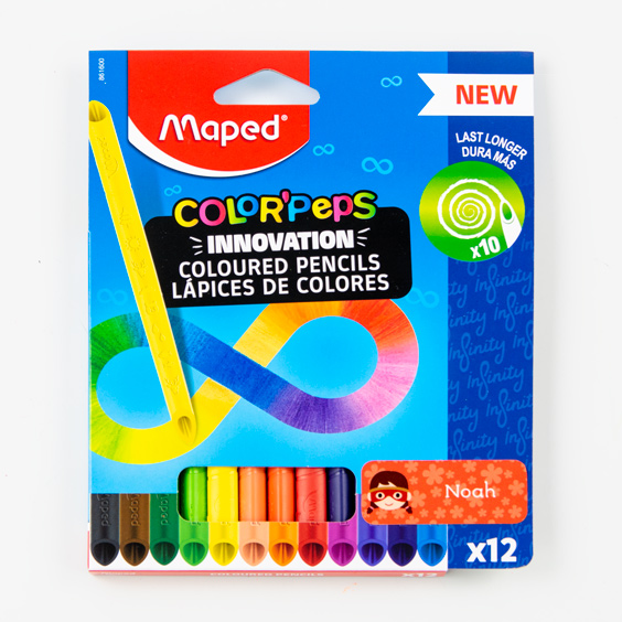 Llapissos de colors Maped Color'Peps Infinity