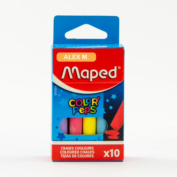 Tizas de colores Maped